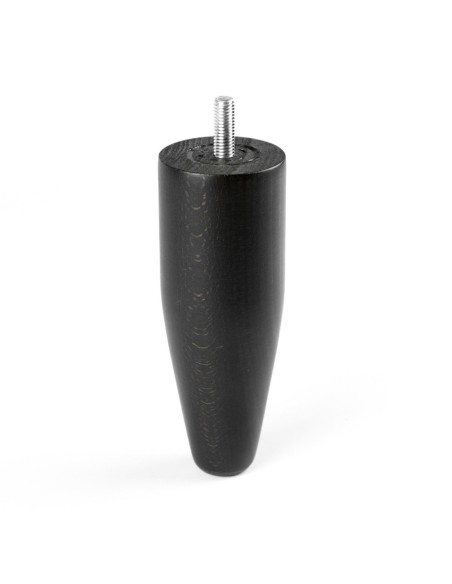 FABB | SET of 4 Wooden Legs | Wenghè Color | Height 16 cm | Sofas and Furniture Wooden Legs