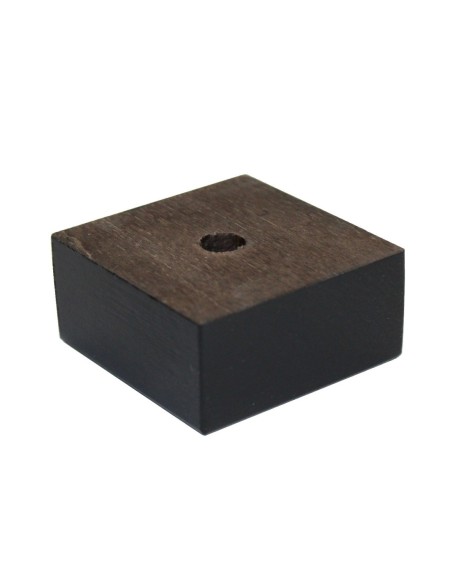 VOYAGE WENGHE’ | SET 4 Piedi in legno | Altezza 2,8 cm | Piedini per divani, poltrone e mobili