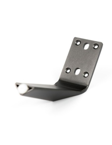 ROBIN | SET 4 Piedi e 16 viti | Nero Opaco Spazzolato | H.15 cm | Piedini per divani-poltrone |