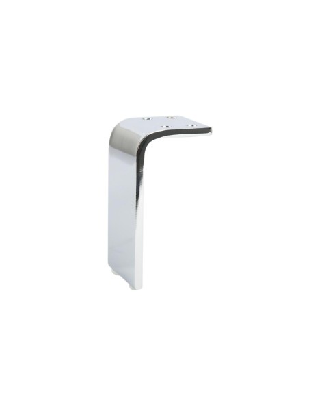 NAPOLI X | Set of 4 Legs and 16 Screws | Chrome Finish | H.15 cm | Legs for Sofas and Armchairs