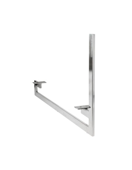 TAV L | Set of 2 Sled Legs | Chrome Finish | H.12 - L.98,5 cm | Sofas Sleds
