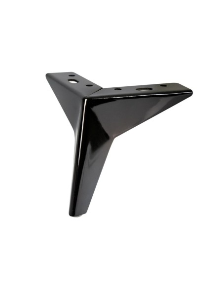 STARDUST | SET da 4 Piedi e 16 viti | Nickel Nero | H. 12,5 | Piedini per divani e poltrone |
