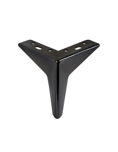 STARDUST | Set of 4 Legs and 16 Screws | Black Nickel Finish | H.12,5 cm | Legs for Sofas and Armchairs