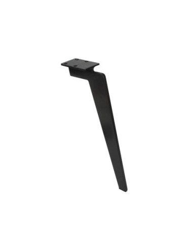 MANTOVA| Set of 4 Legs and 16 Screws | RAL 7021 Finish | H.40 cm | Legs for Sofas and Armchairs