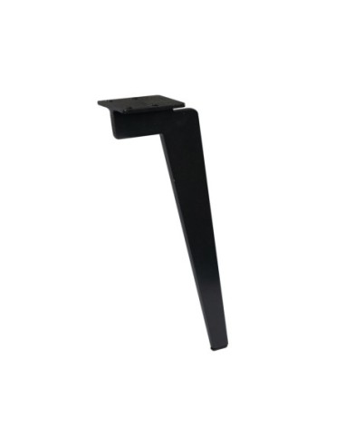 MANTOVA| Set of 4 Legs and 16 Screws | RAL 7021 Finish | H.40 cm | Legs for Sofas and Armchairs