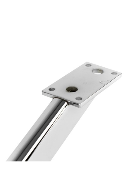 CASABLANCA | Set of 4 Legs and 16 Screws | Chrome Finish | H.13 cm | Legs for Sofas and Armchairs
