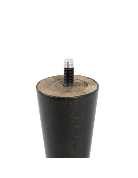 938 WENGHE’ | SET 4 Piedi in legno | Altezza 13 cm  | viti innestate (10MA) | Piedini per divani e poltrone