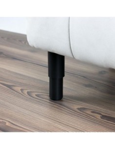 TELESCOPIC H.11-15 | SET of 4 Legs | Black | Pre-Fitted 10MA Threaded Stud 2