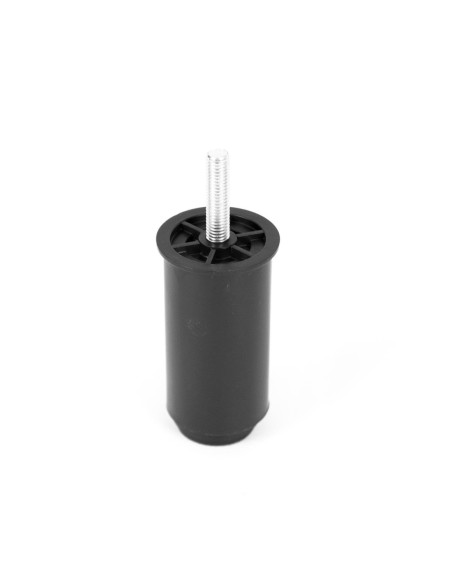 TELESCOPIC H.11-15 | SET of 4 Legs | Black | Pre-Fitted 10MA Threaded Stud