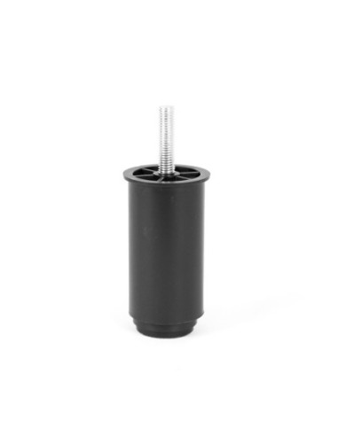 TELESCOPIC H.11-15 | SET of 4 Legs | Black | Pre-Fitted 10MA Threaded Stud