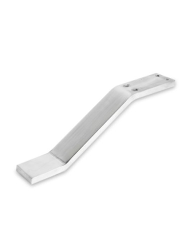 ASSISI | Set of 4 Legs and 16 Screws | Chrome Finish | H. 13 cm | Legs for Sofas and Armchairs