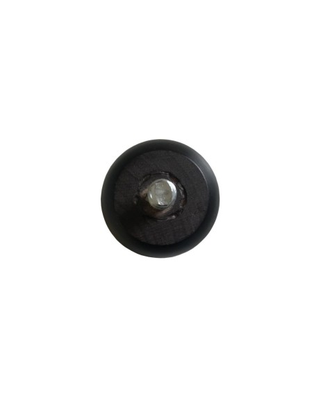 CIPOLLA | SET 4 Piedi in Legno con Viti Innestate 10MA | Altezza 3 cm | Colore Wenghè | Piedi per divani e mobili