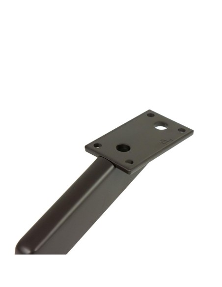 CASABLANCA | Set of 4 Legs and 16 Screws | Matt Brown Finish | H.13 cm | Legs for Sofas and Armchairs