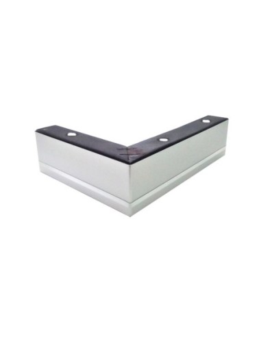SIS VENEZIA 20/15 | SET 4 Piedi in Legno | Dimensioni: H.5,5 - L.20x15 cm | Colore: Satinato | Piedini per divani e poltrone