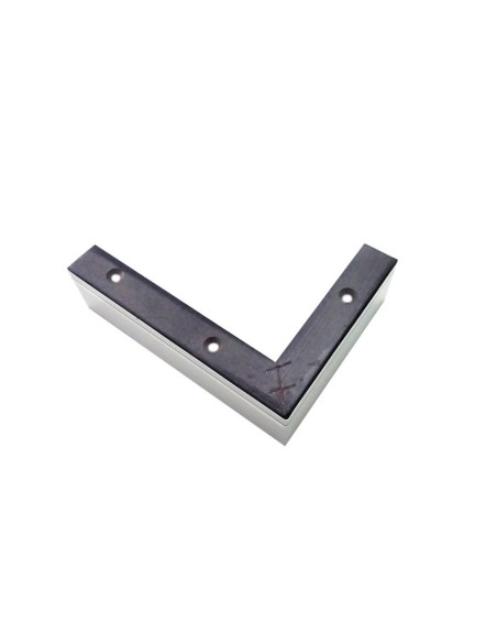 SIS VENEZIA 20/15 | SET 4 Piedi in Legno | Dimensioni: H.5,5 - L.20x15 cm | Colore: Satinato | Piedini per divani e poltrone