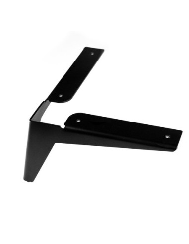 MIDLAND AUTOCOLOR | SET da 4 Piedi e 16 viti | Nero Micaceo | H.13 cm | Piedini per divani e poltrone |