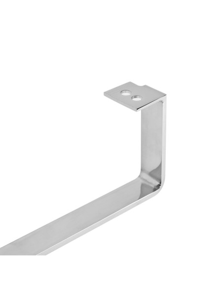 EASTWOOD | SET da 2 slitte | Cromo Lucido | H.14 - L.90 | Slitta per divani |