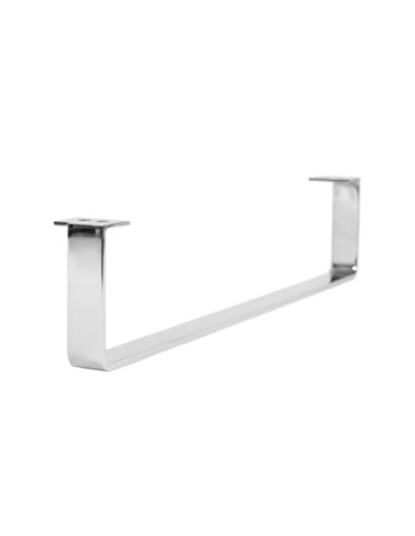 EASTWOOD | SET da 2 slitte | Cromo Lucido | H.14 - L.58 | Slitta per divani |