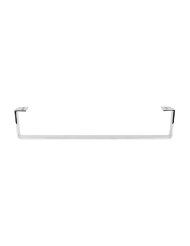 EASTWOOD | SET da 2 slitte | Cromo Lucido | H.14 - L.58 | Slitta per divani |