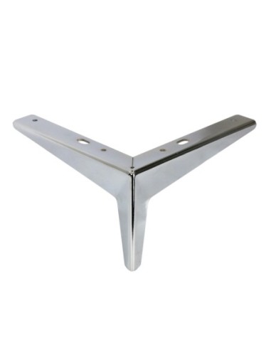 CAMBRIDGE | SET da 4 Piedi e 16 viti | Cromato | H.13 | Piedi per divani-poltrone |