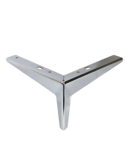 CAMBRIDGE | SET da 4 Piedi e 16 viti | Cromato | H.13 | Piedi per divani-poltrone |