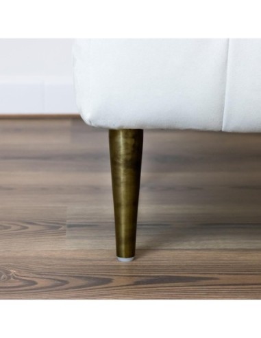 KENT STILETTO | SET da 4 piedi | Bronzo Antico | H.16 | Piede Conico per divani e poltrone |