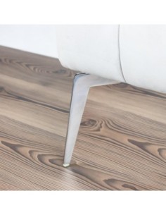 MANTOVA| Set of 4 Legs and 16 Screws | Chrome Finish | H.21 cm | Legs for Sofas and Armchairs 2