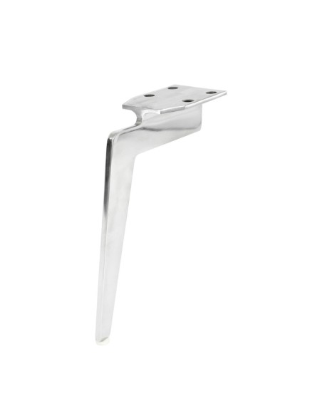 MANTOVA| Set of 4 Legs and 16 Screws | Chrome Finish | H.21 cm | Legs for Sofas and Armchairs