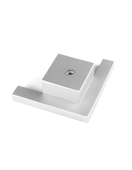 FELETTO SILVER SP | SET 4 Piedi in Legno+16 Viti | H.6 L.18x18 | Piedini per mobili e divani
