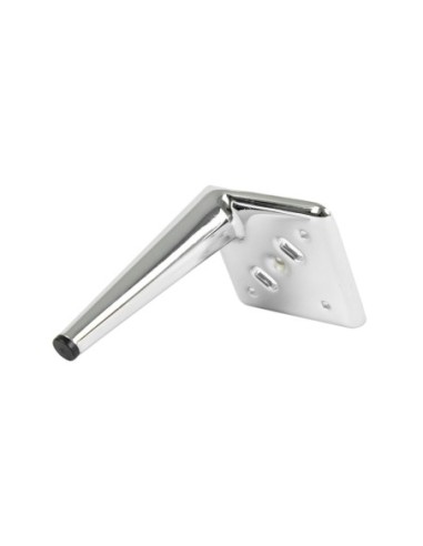 AGO 17 | SET 4 Piedi e 16 viti | Cromo lucido | H.17 | Piedini per divani e poltrone |