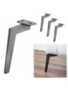 XR | SET da 4 Piedi | Manganese | H.18 | Piedini per divani e poltrone |
