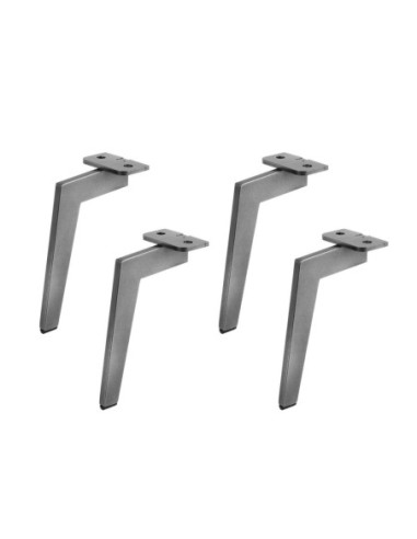 XR | SET da 4 Piedi | Manganese | H.18 | Piedini per divani e poltrone |