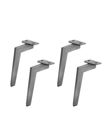 XR | SET da 4 Piedi | Manganese | H.18 | Piedini per divani e poltrone |