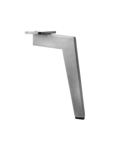 XR | Set of 4 Legs | Manganese Finish | H.18 cm | Legs for Sofas and Armchairs