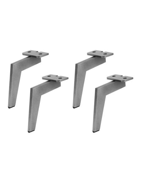 XR | SET da 4 Piedi | Manganese | H.13 | Piedini per divani e poltrone |