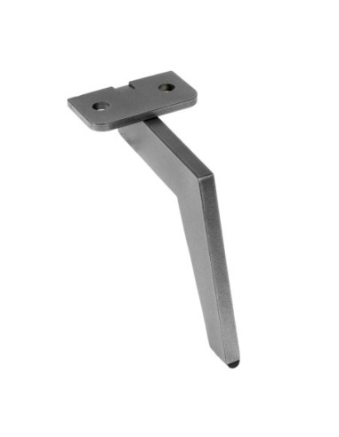 XR | Set of 4 Legs | Manganese Finish | H.13 cm | Legs for Sofas and Armchairs