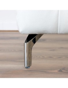 FOGGY 3094 | Set of 4 Legs and 16 Screws | Chrome Finish | H.16 cm | Legs for Sofas and Armchairs 2