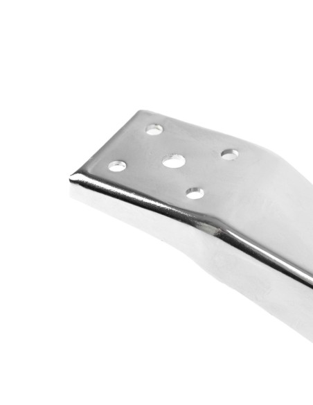 FOGGY 3094 | Set of 4 Legs and 16 Screws | Chrome Finish | H.16 cm | Legs for Sofas and Armchairs
