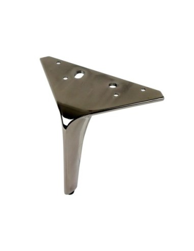HERO| Set of 4 Legs and 16 Screws | Black Nickel Finish | H.16 cm | Legs for Sofas and Armchairs