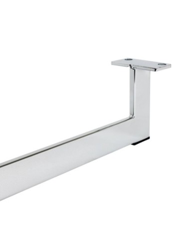 RAINBOW | SET 2 Sled Legs | Chrome Finish | H.12 L.89 cm | Sofas Sled
