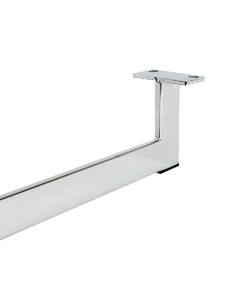 RAINBOW | SET da 2 Slitte | Cromo | H.12 - L.89 | Slitta per divani |