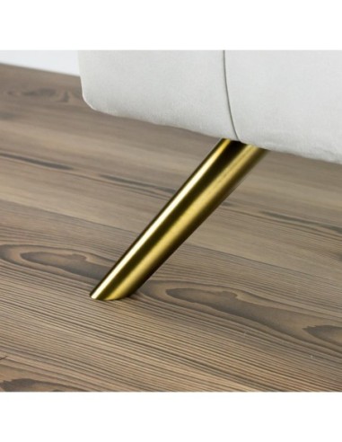 KENT | SET da 4 piedi e 16 viti | Bronzo | H.16 | Piede Conico per divani e poltrone |