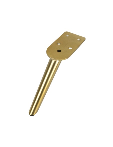 KENT | SET da 4 piedi e 16 viti | Bronzo | H.16 | Piede Conico per divani e poltrone |