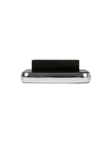 TRIESTE | SET 4 Piedi in Legno | Colore Wenghè | Altezza 4 cm | Gambe in Legno per divani e mobili