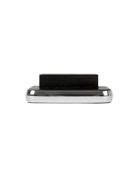 TRIESTE | SET 4 Piedi in Legno | Colore Wenghè | Altezza 4 cm | Gambe in Legno per divani e mobili