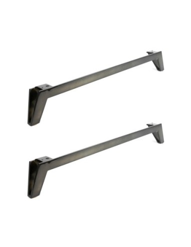 VENEZIA | Set of 2 Sled Legs | Titanium Bronze Finish | H.14 | Sofas Sleds