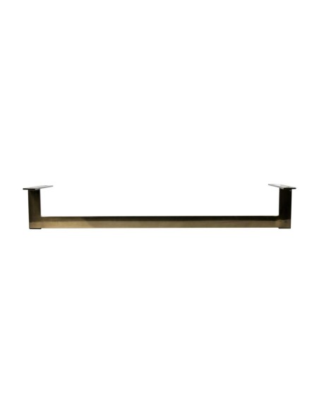 ICE | Set of 2 Sled Legs | Titanium Bronze Finish | H.14 - L.88 cm | Sofas Sleds