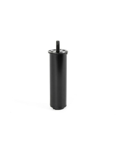 MAMBA 8 | TELESCOPIC H.12-18 cm | Set of 4 Legs | Black Finish | Pre-Fitted 10MA Threaded Stud