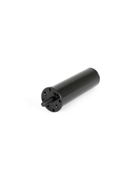 MAMBA 8 | TELESCOPIC H.12-18 cm | Set of 4 Legs | Black Finish | Pre-Fitted 10MA Threaded Stud