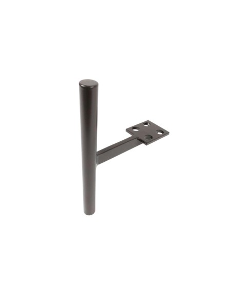 HELSINKI | Set of 4 Legs and 16 Screws | 8019 Finish | H.12,8+10 cm | Legs for Sofas